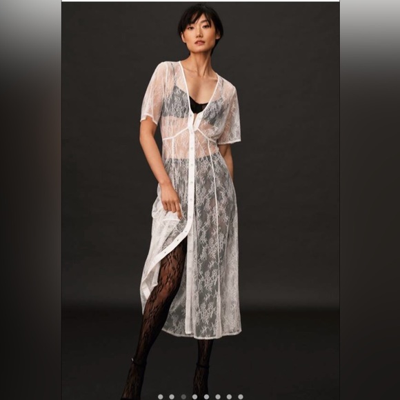 Anthropologie Lace Maxi Dress - Size XL - Picture 4 of 11